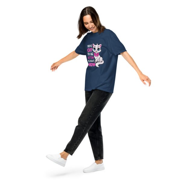 Funny Cat Lover T-Shirt - Cute & Whimsical Cat Design - Unisex garment-dyed heavyweight t-shirt - Image 4