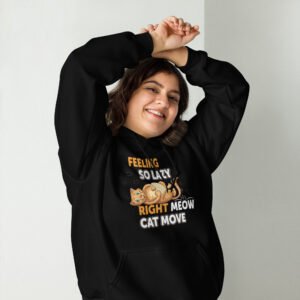Funny Cat Lover T-Shirt - Cute & Whimsical Cat Design - Unisex Hoodie