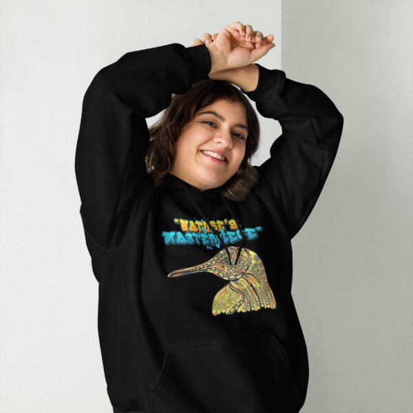 Nature’s Masterpiece – Stunning Artistic Bird Illustration - Unisex Hoodie