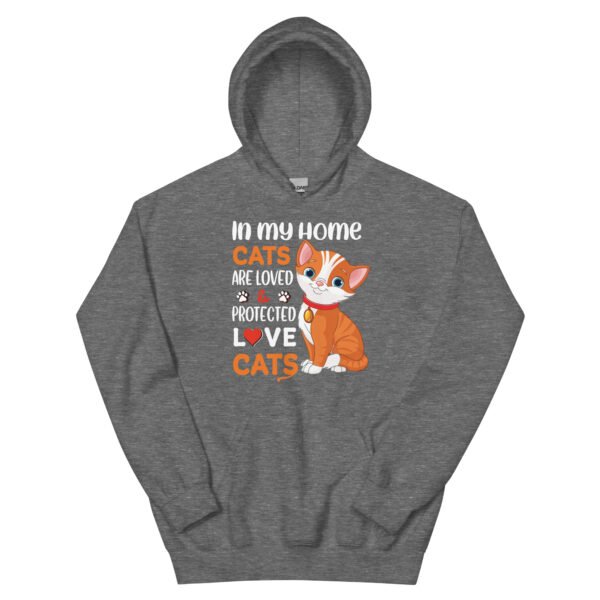 Funny "Sorry, I Can't, I'm an Inside Cat" Hoodie for Cat Lovers - Unisex Hoodie - Image 19