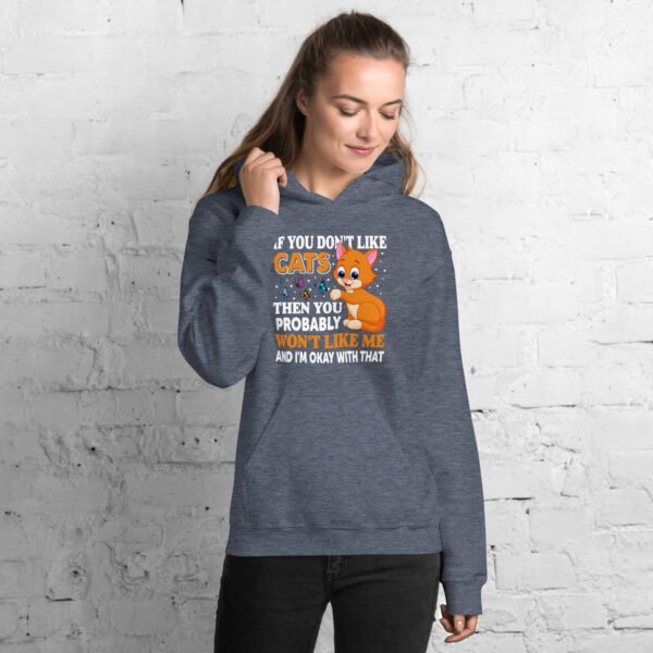 In My Home Cats Are Loved & Protected - Cute Cat Lover - Unisex Hoodie - Image 37