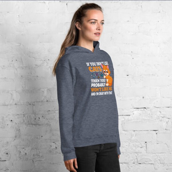 In My Home Cats Are Loved & Protected - Cute Cat Lover - Unisex Hoodie - Image 40