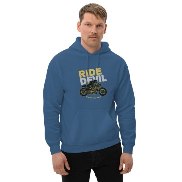 Ride Devil - Fast Track Moto Passion T-Shirt - Unisex Hoodie - Image 9