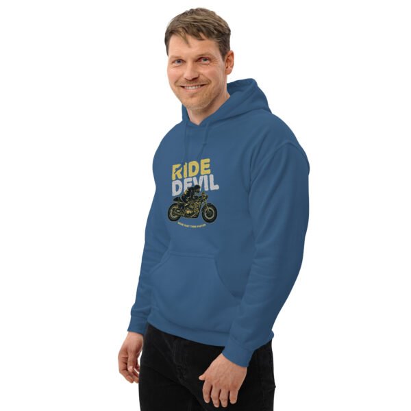 Ride Devil - Fast Track Moto Passion T-Shirt - Unisex Hoodie - Image 11