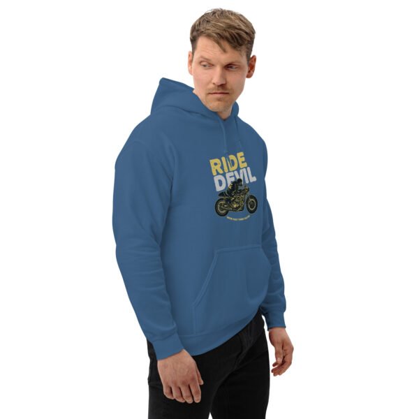 Ride Devil - Fast Track Moto Passion T-Shirt - Unisex Hoodie - Image 12