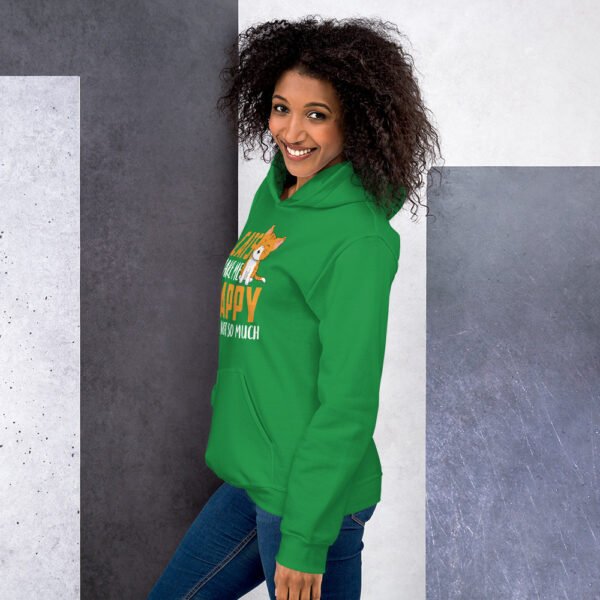 Cats Make Me Happy, You Not So Much - Unisex Hoodie - Image 47