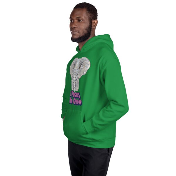 I Fear No One – Powerful Tribal Elephant Artwork - Unisex Hoodie - Image 29
