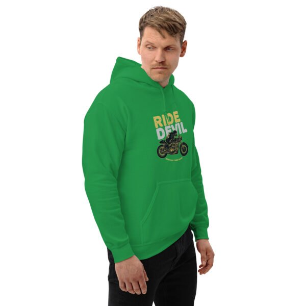 Ride Devil - Fast Track Moto Passion T-Shirt - Unisex Hoodie - Image 16
