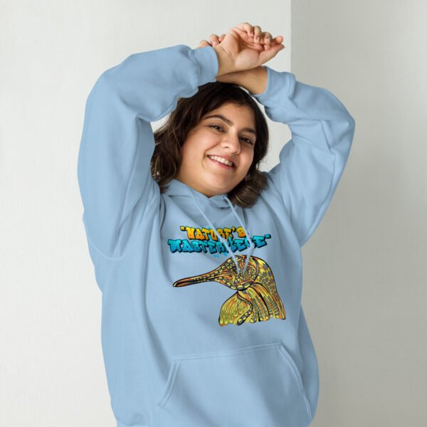 Nature’s Masterpiece – Stunning Artistic Bird Illustration - Unisex Hoodie - Image 7