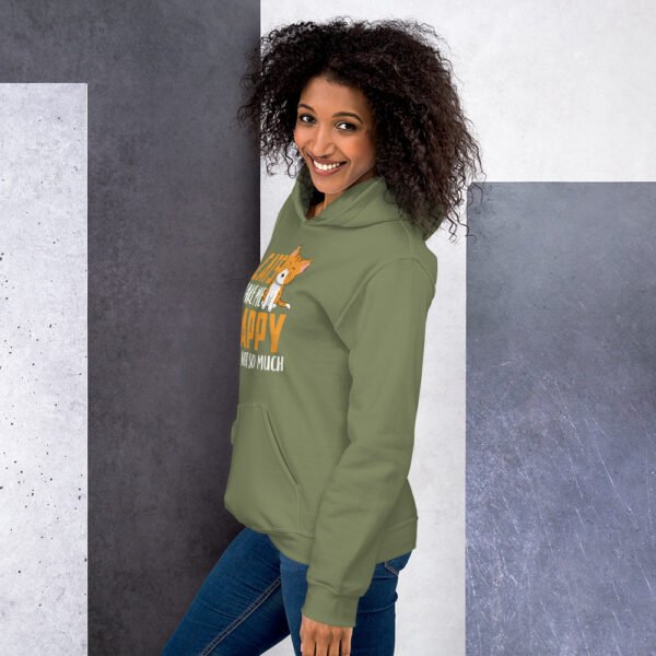Cats Make Me Happy, You Not So Much - Unisex Hoodie - Image 51