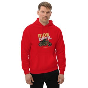 Ride Devil - Fast Track Moto Passion T-Shirt - Unisex Hoodie