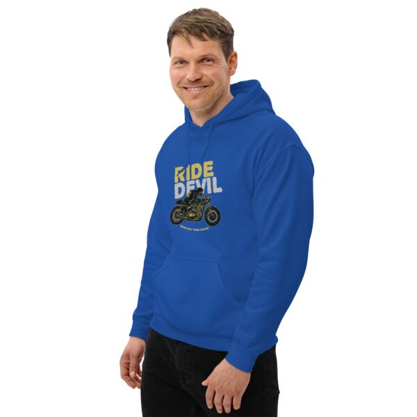 Ride Devil - Fast Track Moto Passion T-Shirt - Unisex Hoodie - Image 7