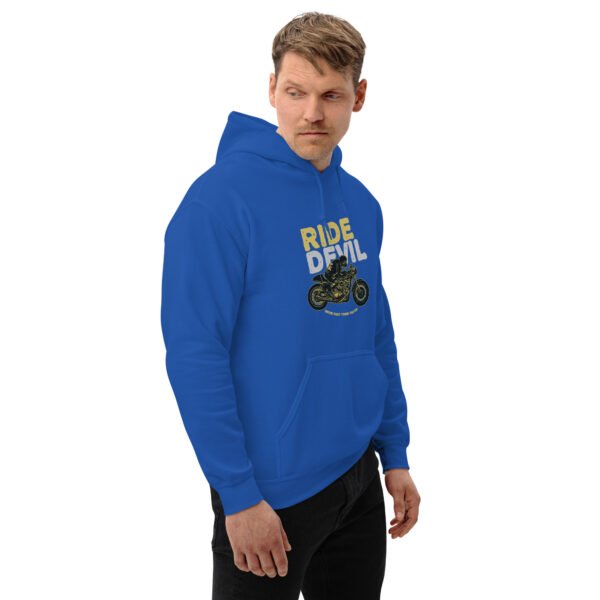 Ride Devil - Fast Track Moto Passion T-Shirt - Unisex Hoodie - Image 8