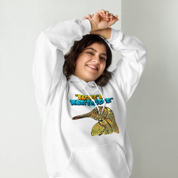 Nature’s Masterpiece – Stunning Artistic Bird Illustration - Unisex Hoodie - Image 11