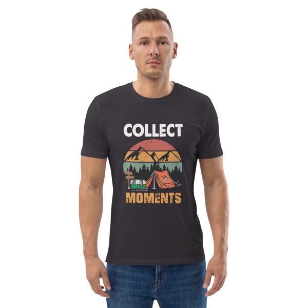 Collect Moments – Retro Camping & Adventure - Unisex organic cotton t-shirt - Image 34