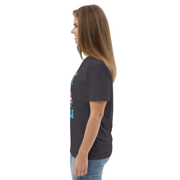 "Women’s Fishing T-Shirt – Move Over Boys," - Unisex organic cotton t-shirt - Image 32