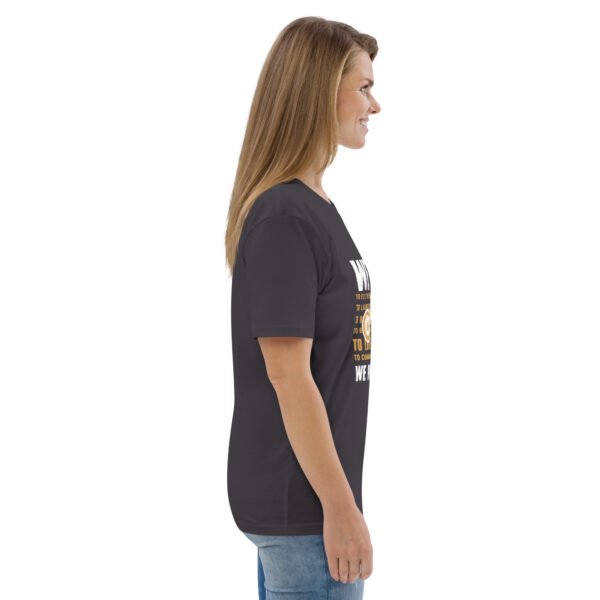"We Ride to Live" Motorcycle Lifestyle - Unisex organic cotton t-shirt - Image 39