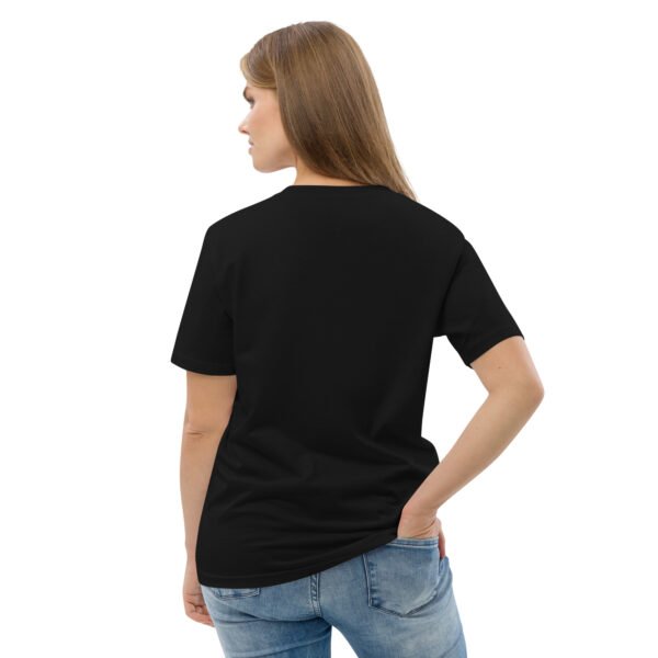 "We Ride to Live" Motorcycle Lifestyle - Unisex organic cotton t-shirt - Image 4