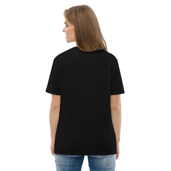 "We Ride to Live" Motorcycle Lifestyle - Unisex organic cotton t-shirt - Image 3