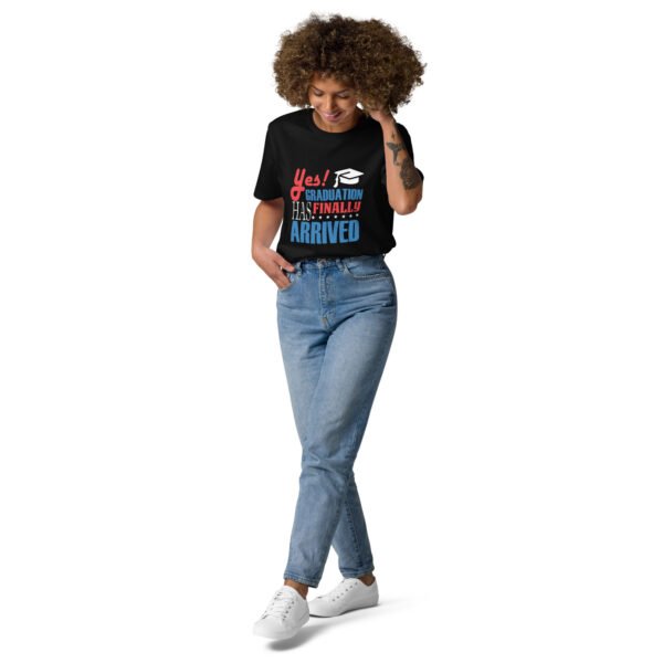 Funny Graduation Design – "We All Know I Look Cool in This Hat" - Unisex organic cotton t-shirt