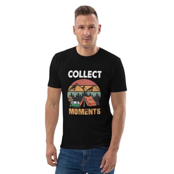 Collect Moments – Retro Camping & Adventure - Unisex organic cotton t-shirt