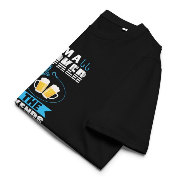 "I'm a Hooker on the Weekends" Funny Fishing & Beer - Unisex organic cotton t-shirt