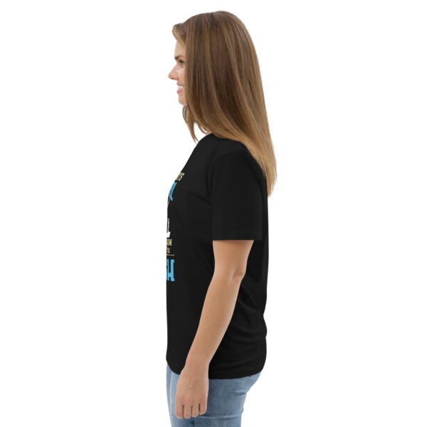 "Women’s Fishing T-Shirt – Move Over Boys," - Unisex organic cotton t-shirt - Image 8