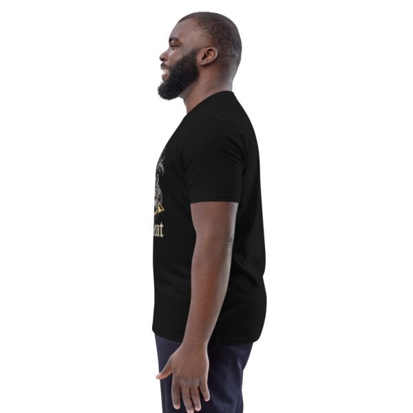 Feel the Beat  - Retro Music Vibes and DJ Style - Unisex organic cotton t-shirt - Image 3