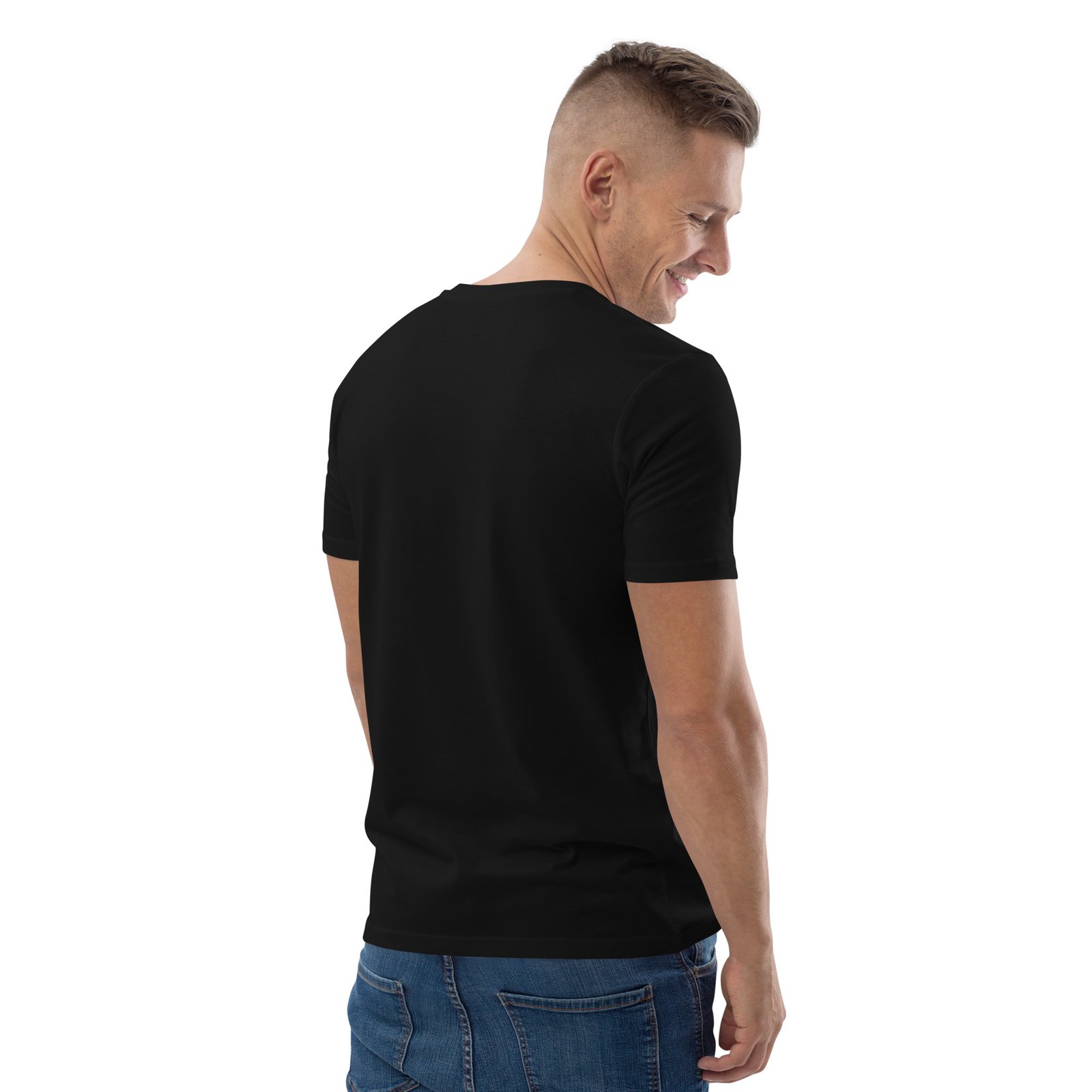 "Just Another Beer Drinker with a Fishing Problem" Funny Fishing & Beer - Unisex organic cotton t-shirt - Image 8