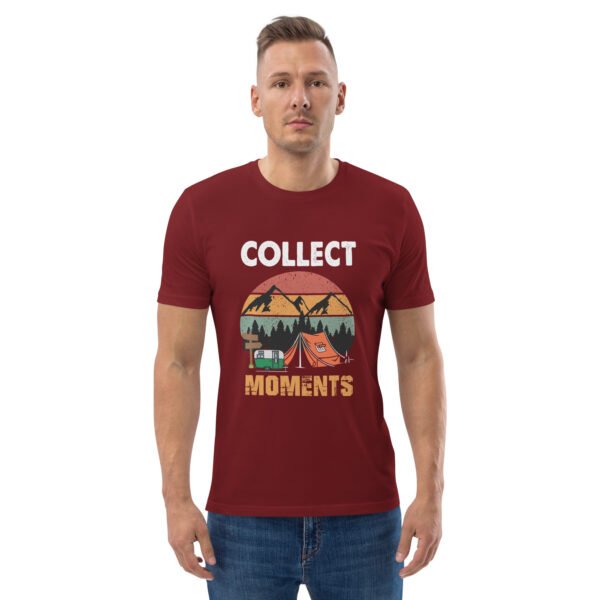 Collect Moments – Retro Camping & Adventure - Unisex organic cotton t-shirt - Image 26