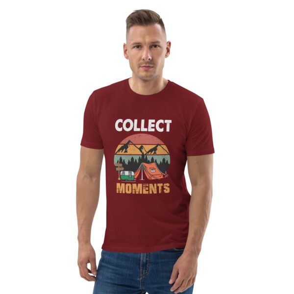 Collect Moments – Retro Camping & Adventure - Unisex organic cotton t-shirt - Image 25