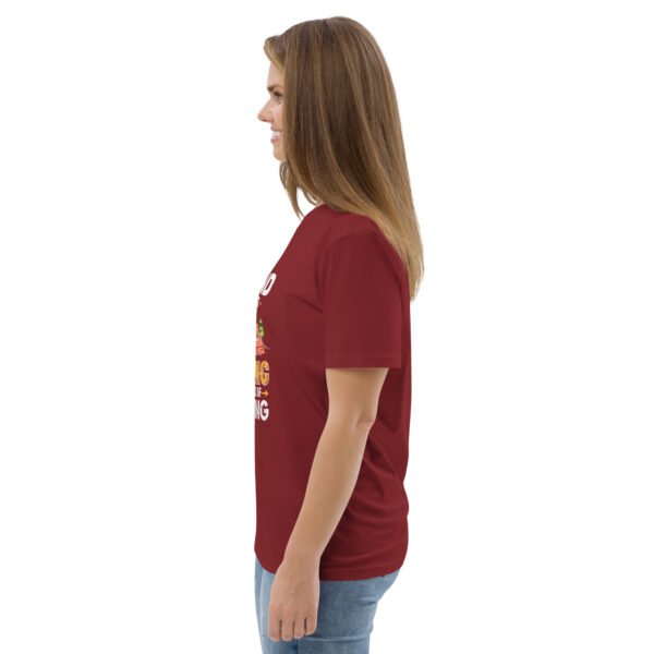 Weekend Forecast Camping & Drinking – Fun Outdoor - Unisex organic cotton t-shirt - Image 32
