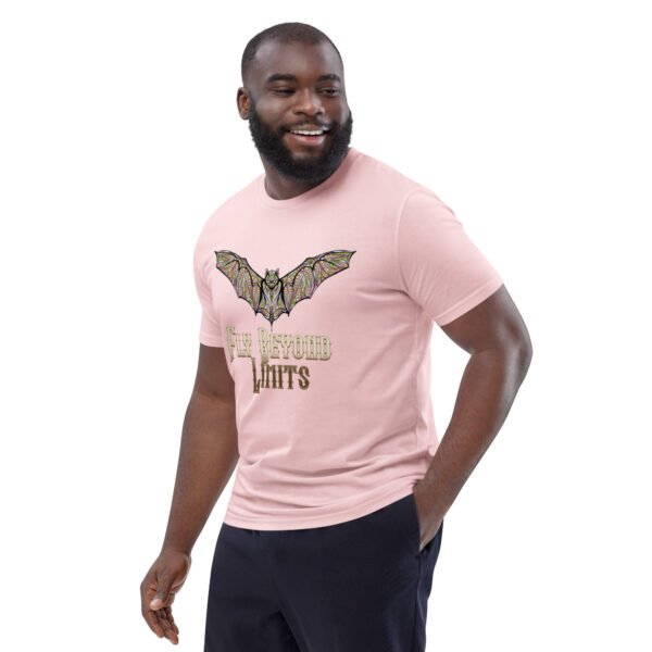 Fly Beyond Limits – Inspirational Motivational Typography - Unisex organic cotton t-shirt - Image 22
