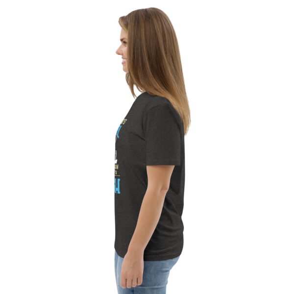 "Women’s Fishing T-Shirt – Move Over Boys," - Unisex organic cotton t-shirt - Image 24