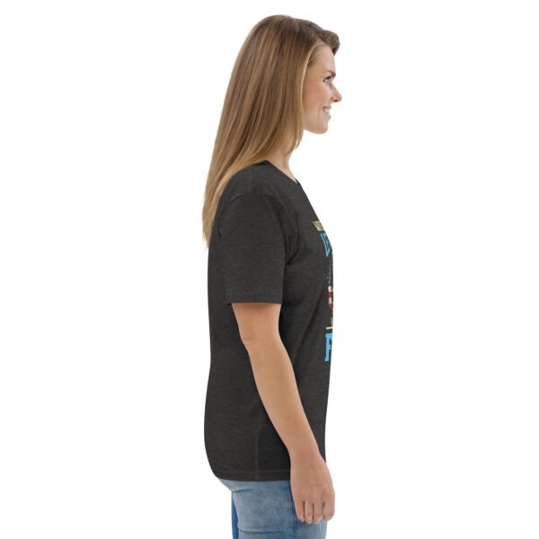 "Women’s Fishing T-Shirt – Move Over Boys," - Unisex organic cotton t-shirt - Image 23