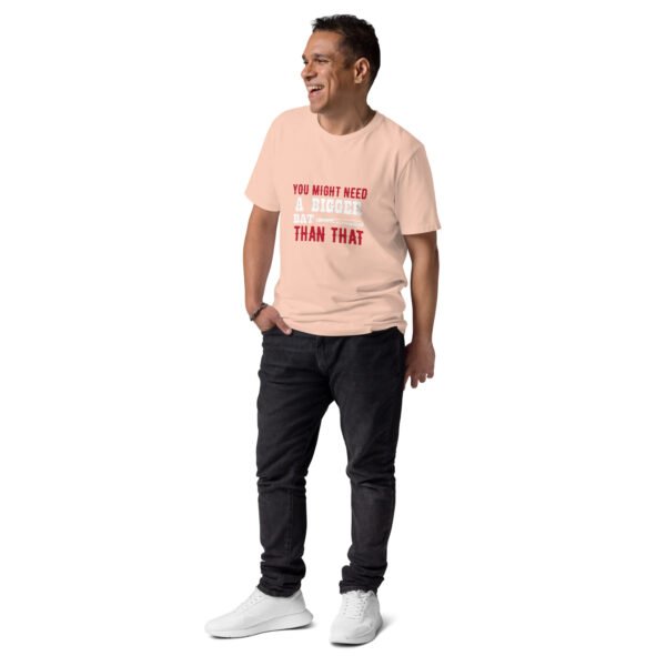 "You Might Need a Bigger Bat Than That" Funny Baseball - Unisex organic cotton t-shirt - Image 11