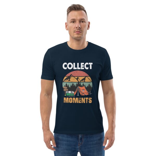 Collect Moments – Retro Camping & Adventure - Unisex organic cotton t-shirt - Image 10