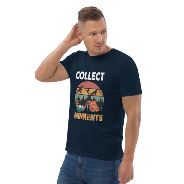 Collect Moments – Retro Camping & Adventure - Unisex organic cotton t-shirt - Image 14
