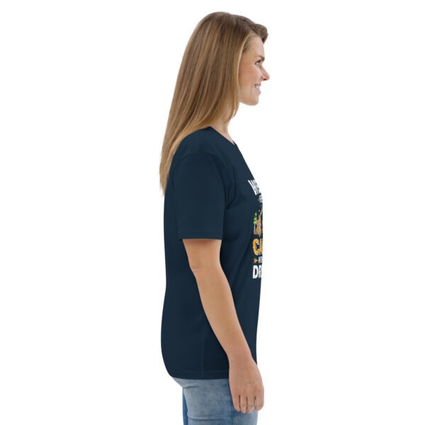Weekend Forecast Camping & Drinking – Fun Outdoor - Unisex organic cotton t-shirt - Image 15