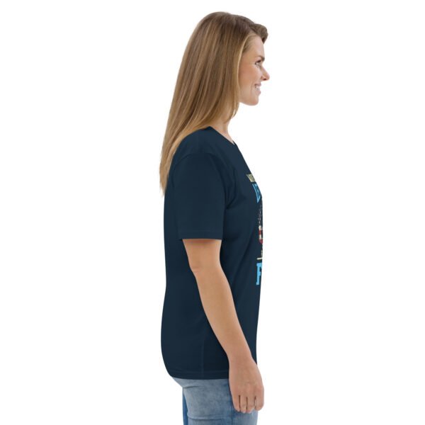 "Women’s Fishing T-Shirt – Move Over Boys," - Unisex organic cotton t-shirt - Image 15