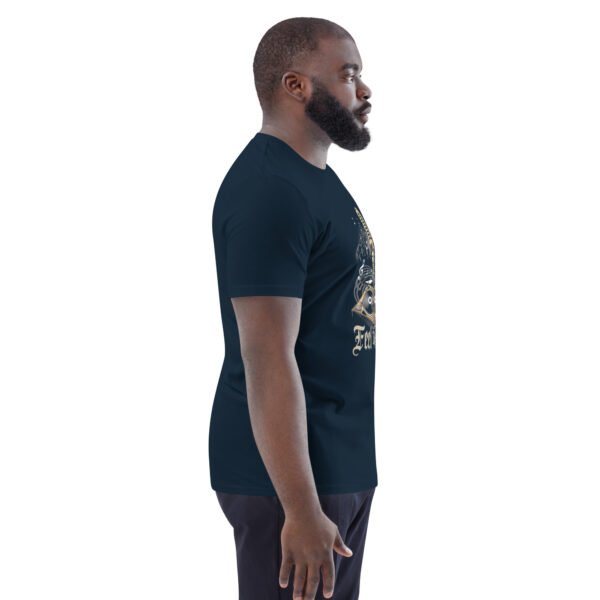 Feel the Beat  - Retro Music Vibes and DJ Style - Unisex organic cotton t-shirt - Image 11