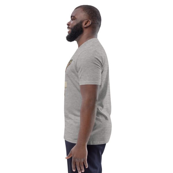 Fly Beyond Limits – Inspirational Motivational Typography - Unisex organic cotton t-shirt - Image 3