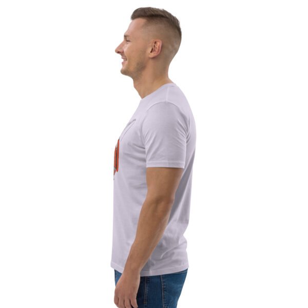 I Love Music Rabbit with Headphones and Cap - Unisex organic cotton t-shirt - Image 29