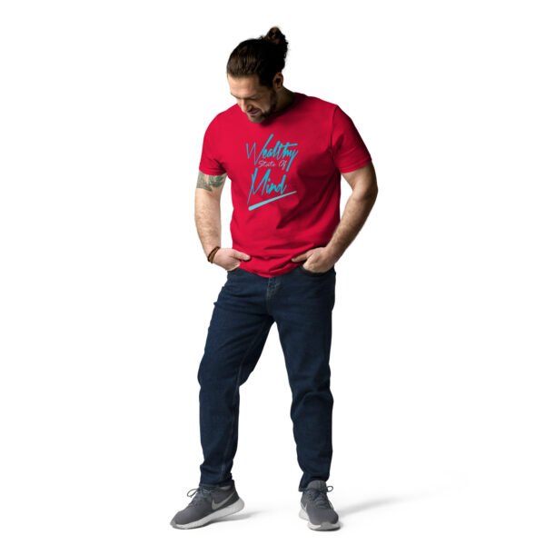 "Wealthy State of Mind" Motivational Mindset - Unisex organic cotton t-shirt - Image 14