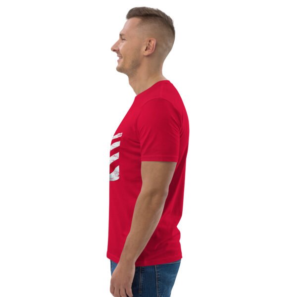 "American Flag Fishing T-Shirt – Patriotic Angler’s - Unisex organic cotton t-shirt - Image 37