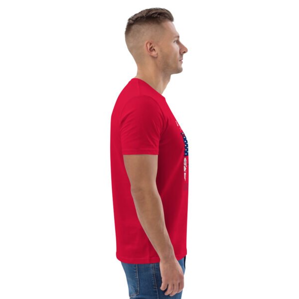fishing, angler, funny, humour, stress relief, fish, outdoors, hobby, lifestyle - Unisex organic cotton t-shirt - Image 39