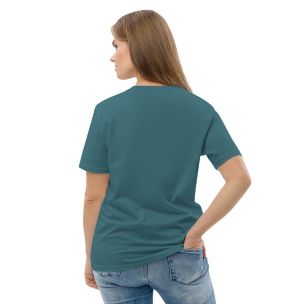 "We Ride to Live" Motorcycle Lifestyle - Unisex organic cotton t-shirt - Image 44
