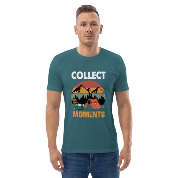 Collect Moments – Retro Camping & Adventure - Unisex organic cotton t-shirt - Image 50