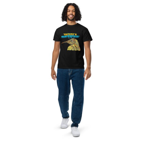 Nature’s Masterpiece – Stunning Artistic Bird Illustration - DryBlend® T-Shirt