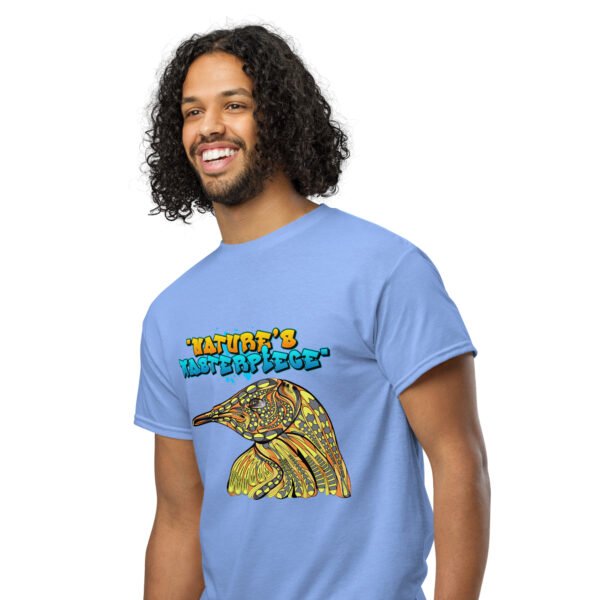 Nature’s Masterpiece – Stunning Artistic Bird Illustration - DryBlend® T-Shirt - Image 23